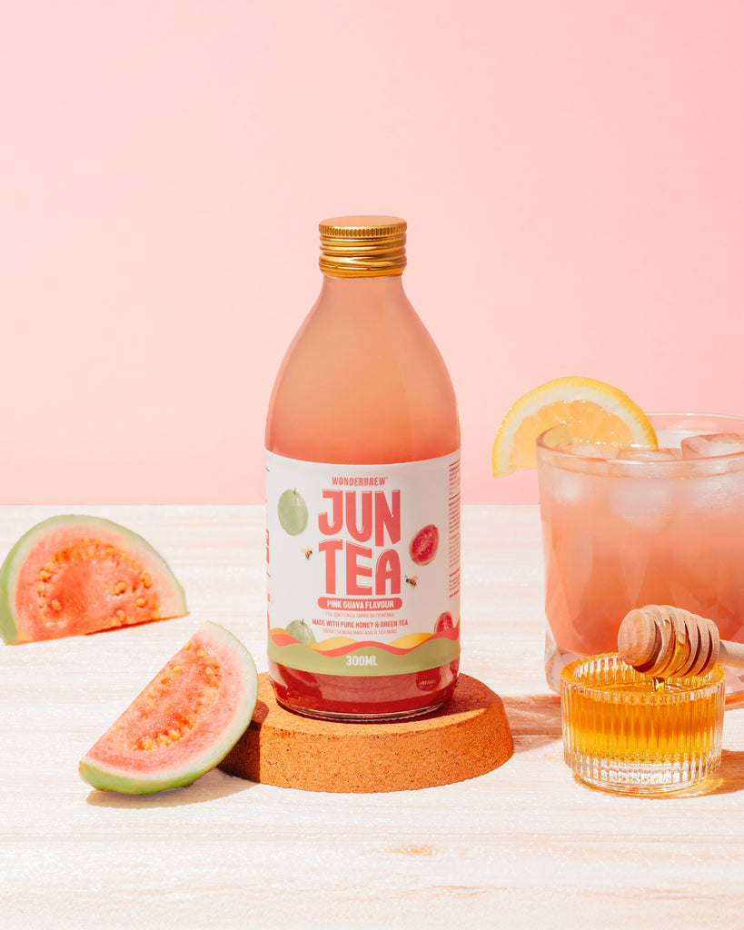 Wonderbrew Jun Tea Pink Guava