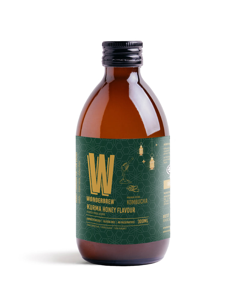 Wonderbrew Kurma Honey Kombucha