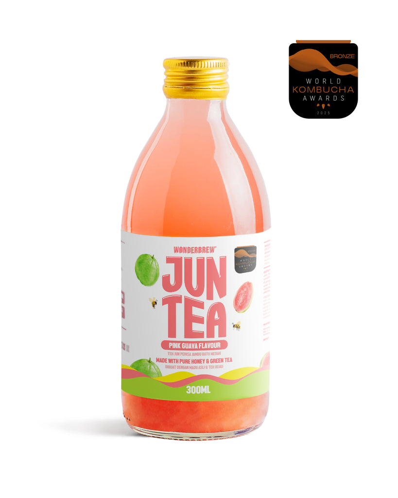 Wonderbrew Jun Tea Pink Guava