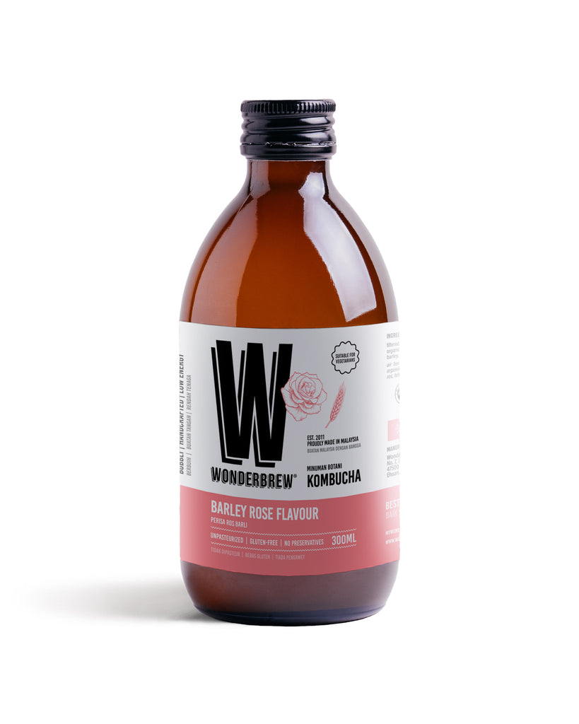 WonderBrew Barley Rose Kombucha