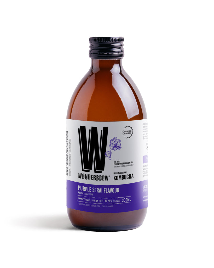 WonderBrew Purple Serai Kombucha